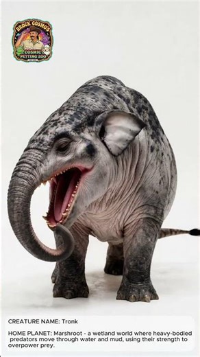 The Tronk #alien #animals #kids #dinosaur #creepy