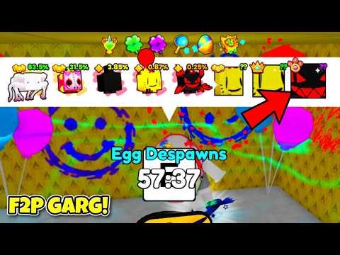 NEW 100x F2P GARGANTUAN & Titanic Luck Egg in Pet Simulator 99! (Backrooms Update)
