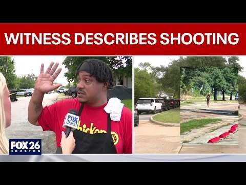 Witness describes shooting on northeast Houston on Wayside
