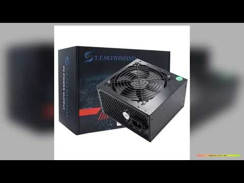 Fonte 800W PC PSU Power Supply Unit Black Gaming Quiet 120mm Fan 24pin 12V ATX Desktop Computer Pow