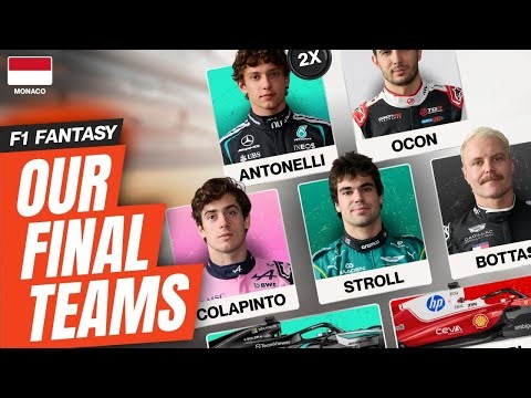 F1 Fantasy: Deadline Q&A Live Stream for the Monaco GP 2026 | The Fantasy Formula
