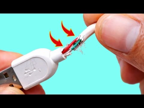 Fix Broken USB Cable in 1 Minute ⚡🔥 | Don’t Throw It Away! How To Fix broken wire