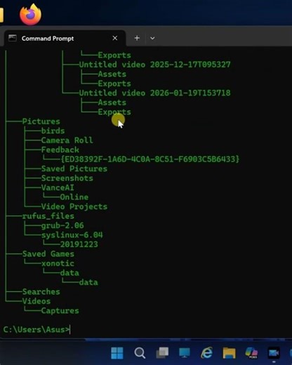 Turn CMD Green Hacker Style! 🔥 #windows11