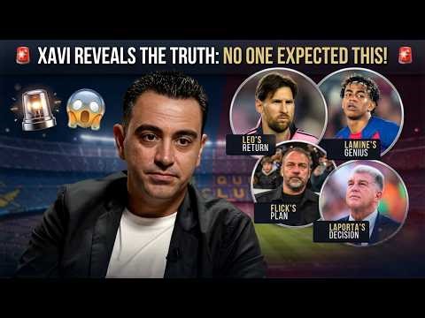 🚨 JUST NOW! XAVI JUST DROPS THIS BOMB! 🤯💣 NO ONE EXPECTED THIS! BARCELONA NEWS TODAY!