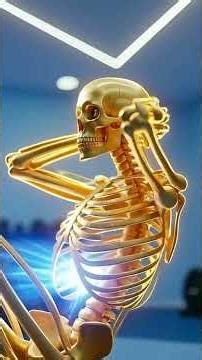 What happens 😳if you do crunches every single day for 30 days? 💪🔥 #shorts #skeleton #shortsfeed
