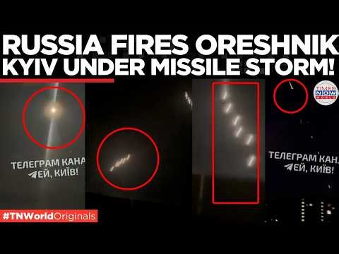 ORESHNIK HITS KYIV: Russia Pounds Ukraine With Intermediate-Range Ballistic Missile Barrage