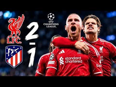 LIVERPOOL 2-1 ATLÉTICO MADRID — Szoboszlai Stars! Full Highlights