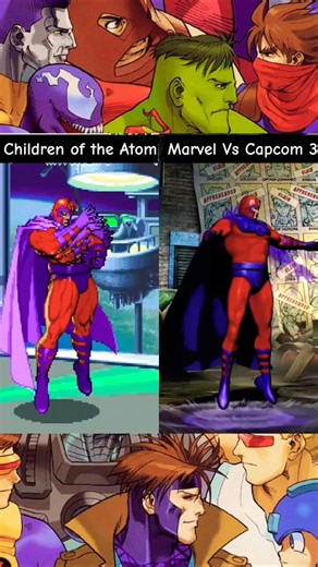 Marvel Vs Capcom Evolution ! #shorts