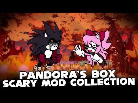FNF | SCARY MOD COLLECTION!! Vs Pandora's Box | (SONIC) (FAKER) (CUTSCENE) (GAME OVER)