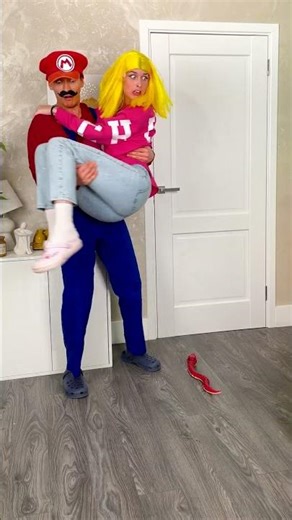 Epic Double Trouble: Snake & Roach! 😳🐍🪳#funny #prank