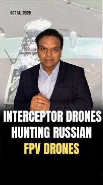 Interceptor Drones Hunting Russian FPV Drones #ukraine #drone #drones #russia #fpvdrone #interceptor