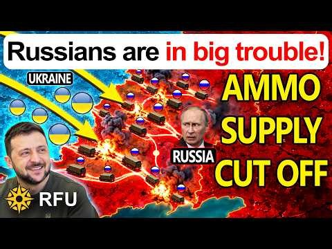 Huge convoys burning! Ukrainian operation "Ghost Rider" PARALYZES entire Russian Donbas logistics