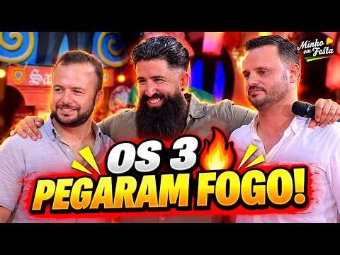 AQUECEU E BEM! 🔥Três Amigos Numa Grande Desgarrada 🔥
