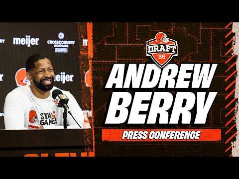 Andrew Berry Press Conference: "We're excited how night one concluded for us"