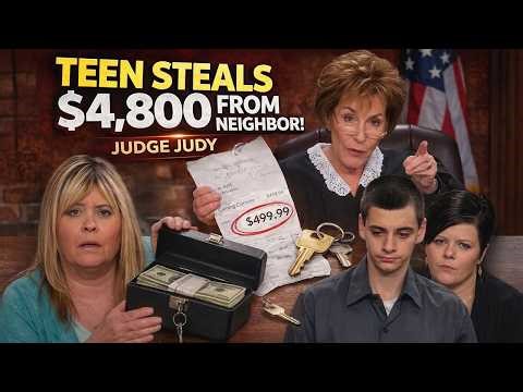Caught Him Red Handed! Judge Judy Exposes $4,800 Theft Plot – Neighbor’s Ring Camera Doesn’t Lie