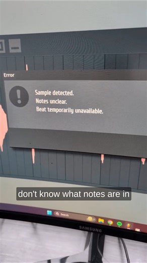 the #1 ERROR when sampling 🚫