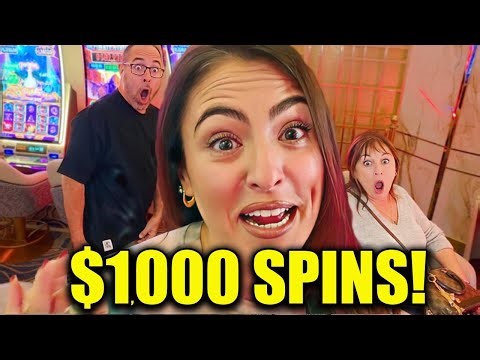 I Finally Landed a $1,000/Spin BONUS and We LOST OUR MINDS!!!