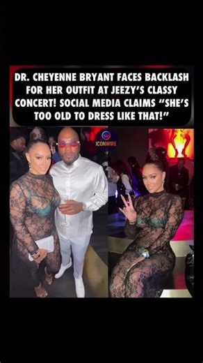 🚨👗 Dr. Cheyenne Bryant Faces Backlash for Outfit at Jeezy’s Concert #ageism #shorts