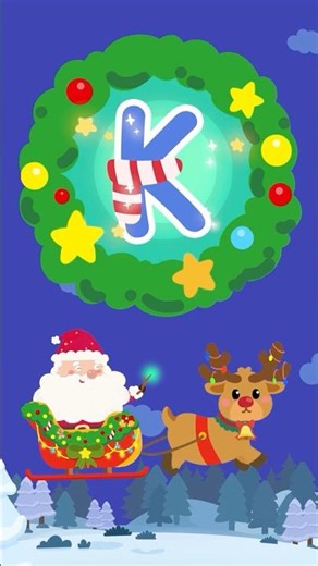 K - What Could It Be ? | Learn Alphabet with Santa#nurseryrhymes #abcd #christmas #alphabet