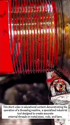 Threading Machine – Precision External Thread Production Process