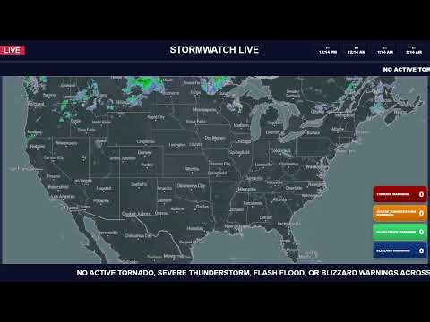 LIVE: US Weather Radar & Alerts | 24/7 Coverage