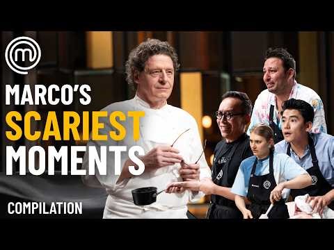 Marco at his most nerve-racking! 😳 | MasterChef Australia | S14 | Compilation