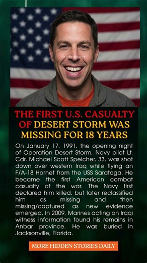 The First U.S. Casualty of Desert Storm Was Missing for 18 Years