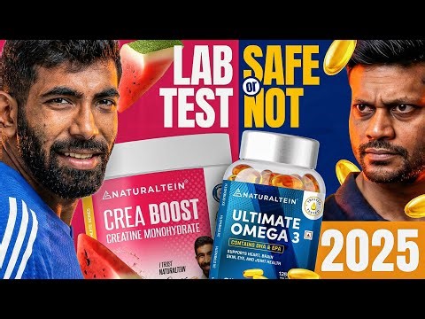 Naturaltein Creatine Watermelon & Omega-3 Lab Test 🧪 | Pass or Fail? ❌✅