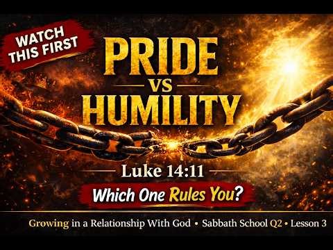 Pride Versus Humility | The Battle Inside Every Heart | Sabbath School Lesson 3 | Q2 2026