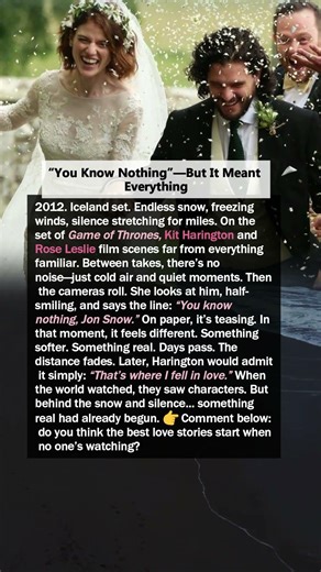 “You Know Nothing”—But It Meant Everything