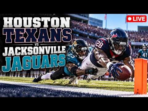 Houston Texans VS Jacksonville Jaguars LIVE | NFL Football 2026