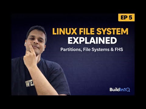 Linux File System Explained | Partitions, FHS & Directory Structure | Linux Course – Ep 5