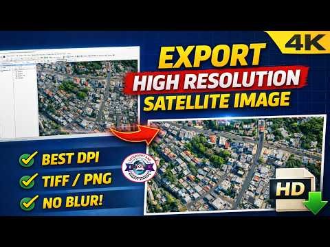 How to Export High Resolution Satellite Image in ArcMap/ArcGIS
