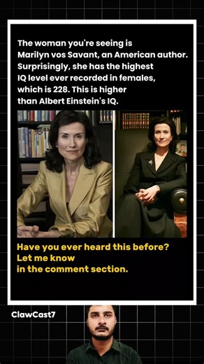She Has an IQ Higher Than Most Geniuses in History