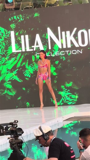 Miami Swim Week The Shows #runwayshow | Lila Nikole #swimwear collection Miami Beach Mondrian Hotel