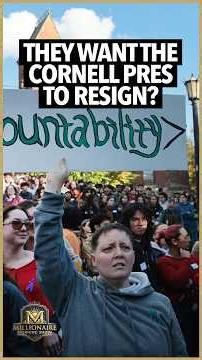 Students walk out of classrooms and call for President of Cornell University to resign in Protest