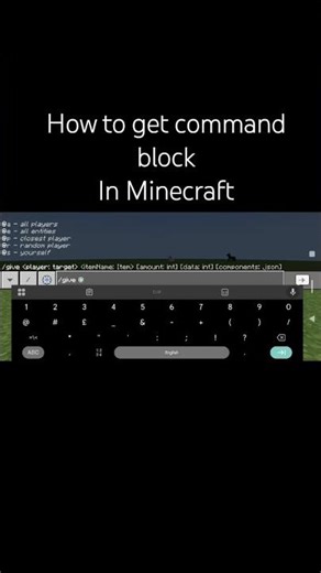 how to get command block in Minecraft/