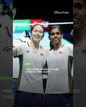 Malaysian doubles chase French Open glory