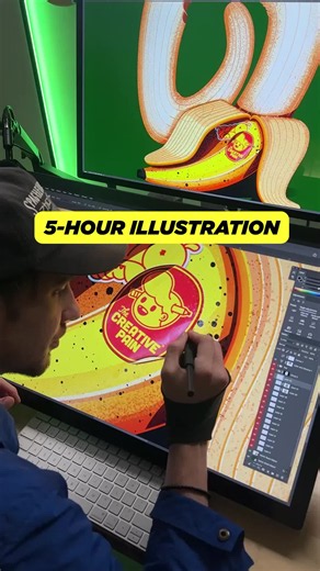 Bananas Vector Art: Illustrator & Photoshop Texture Tutorial