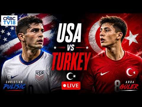 🔴 USA vs Turkey LIVE: FIFA World Cup | Pulisic, Reyna, Çalhanoğlu | USA vs TUR | Guler | N18G