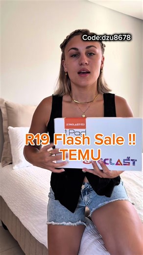 R19👀 Click the link in my bio to download the Temu app and search “dyz8678” to find all my picks, with new users getting a R0 product! With qualifying orders on the promotion page. T&Cs apply. #temu #temureview @Temu