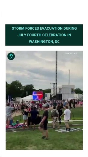 July 4 Festivities Disrupted as Storm Triggers Evacuation Order