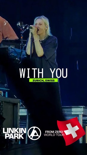 Final Tour - With You live at Zurich, Switzerland 🇨🇭| LINKIN PARK #linkinpark #shorts