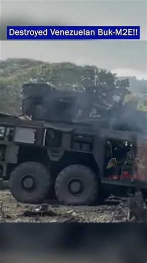 Venezuelan Buk-M2E SAM System Destroyed at Caracas Air Base