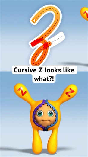 U, V, W, X, Y & Z TRACE CURSIVE LETTERS! 🎶✨ #abcs #toddlerlearning