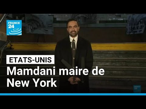 Etats-Unis : Zohran Mamdani officiellement investi maire de New York • FRANCE 24