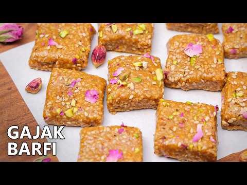 Easy Homemade Gajak Barfi Recipe | Traditional Sesame Sweet | Chef Varun