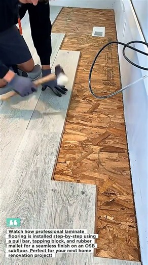 Pro Tips for Installing Laminate Flooring Fast #Flooring #DIY #HomeImprovement