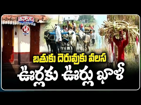 Migration on the Rise in Narayankhed Due to Lack of Employment | V6 Teenmaar