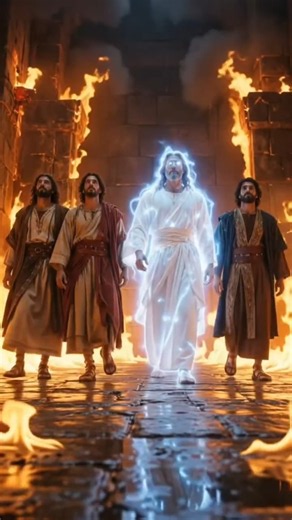 Daniel chapter 3, where God saves Shadrach, Meshach, and Abednego from the fiery furnace